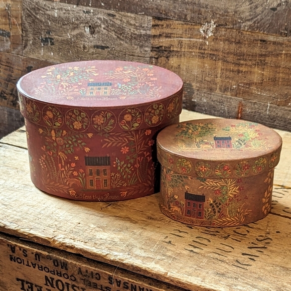 Bobs Boxes Other - Bob's Boxes Primitive Bless This House Nesting Box Bundle